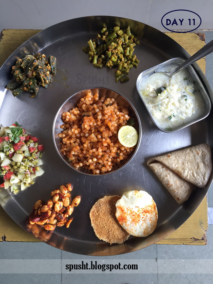 Spusht My Meals for a Month Vegetarian Indian Homemade Food