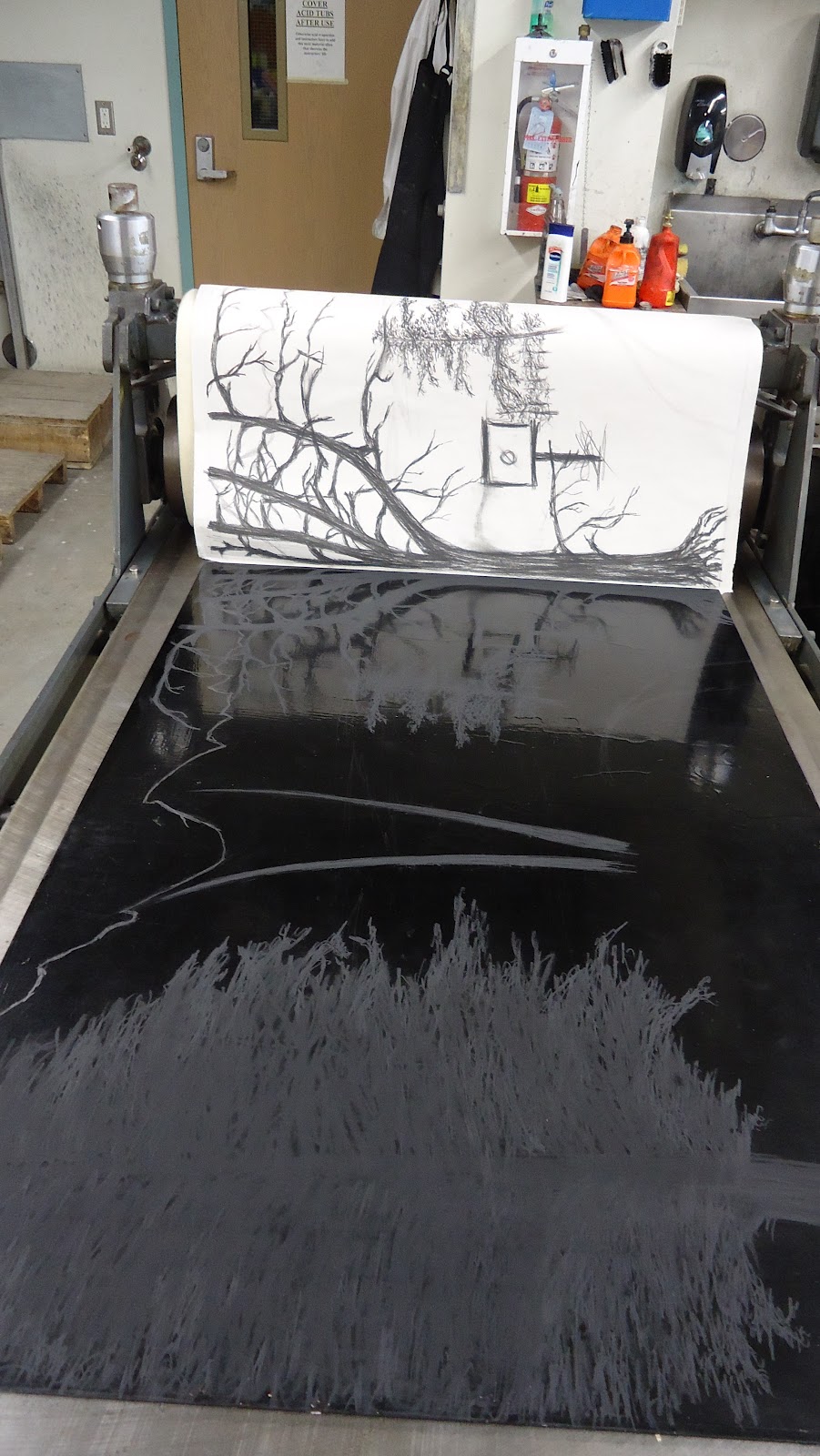 Printmaking: Creating an Intaglio Print, Texturing the World