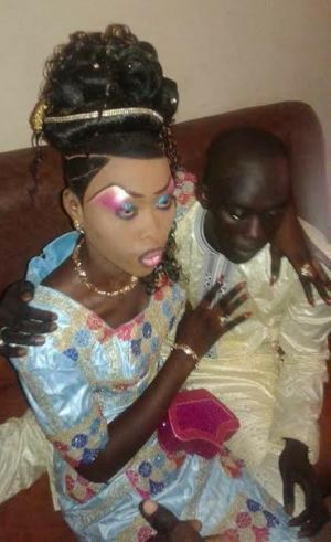1 Photos: Check out a bride's makeup for her wedding in Liberia