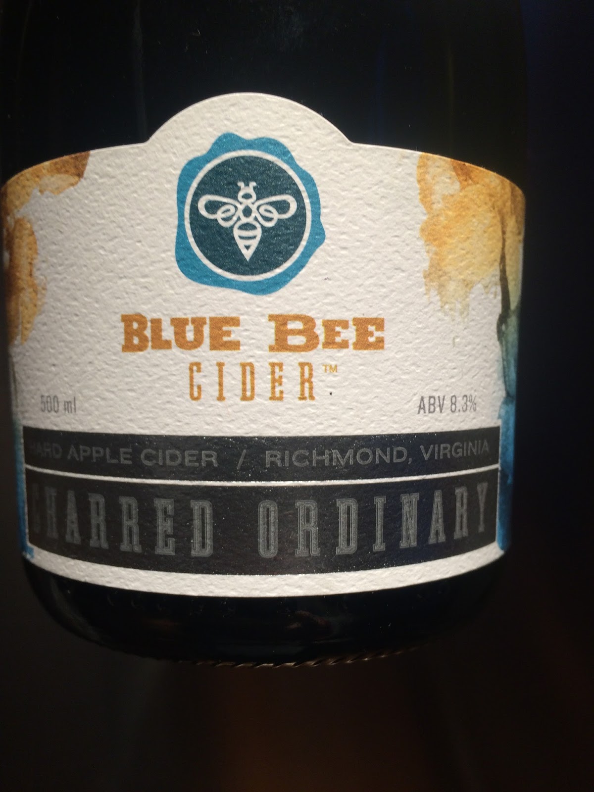 Along Came a Cider: Cider Review: Blue Bee Cider Charred Ordinary