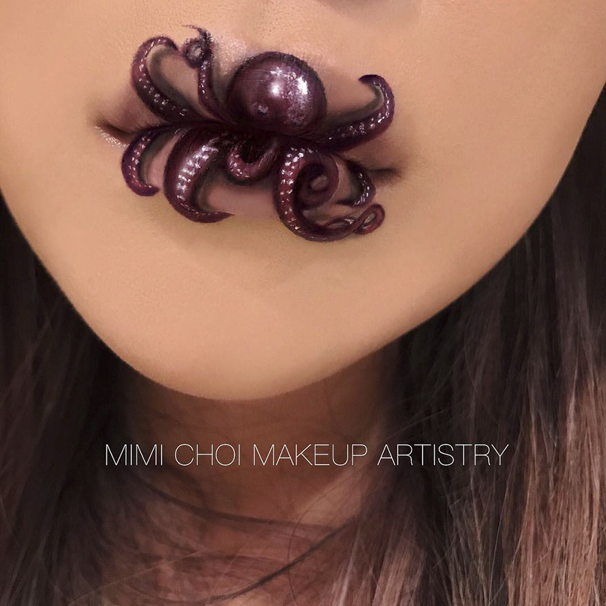 #14 - Woman Gives Up Teaching To Create Optical Illusions With Makeup, And It’s Messing With Our Minds #14 - Woman Gives Up Teaching To Create Optical Illusions With Makeup, And It’s Messing With Our Minds