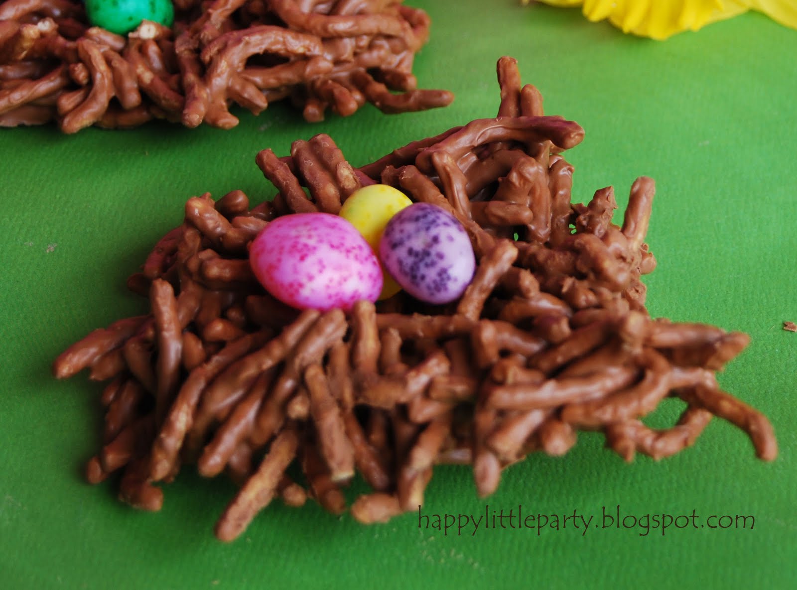 Happy Little Party Kid Food Craftedible Spring Bird nests