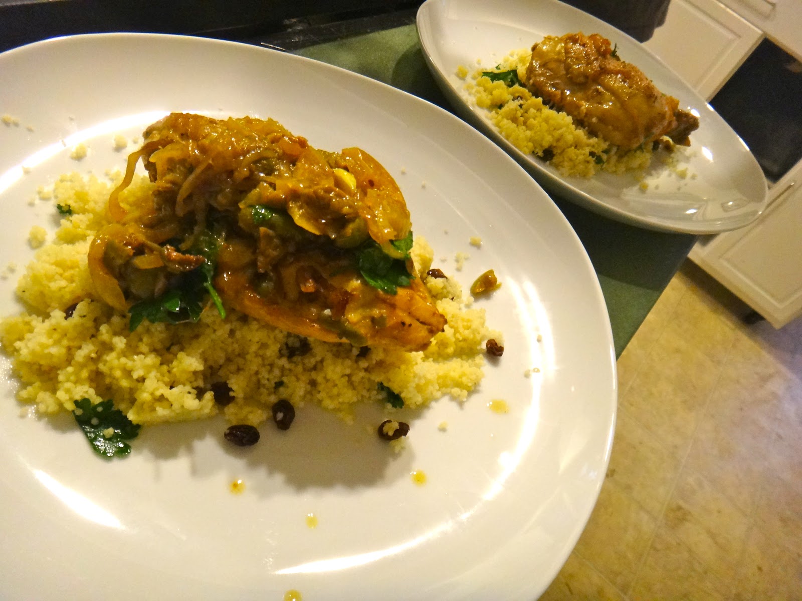 Once Upon A Plate...: Moroccan Tagine Chicken with Preserved Lemon