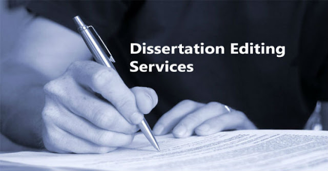 Dissertation editing services