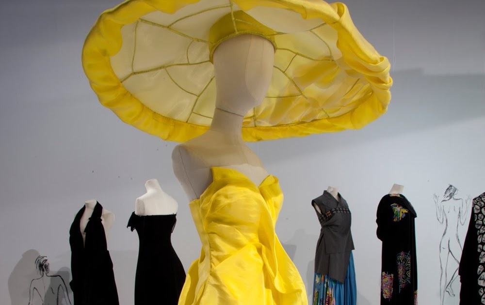 an exhibition triptych yohji yamamoto