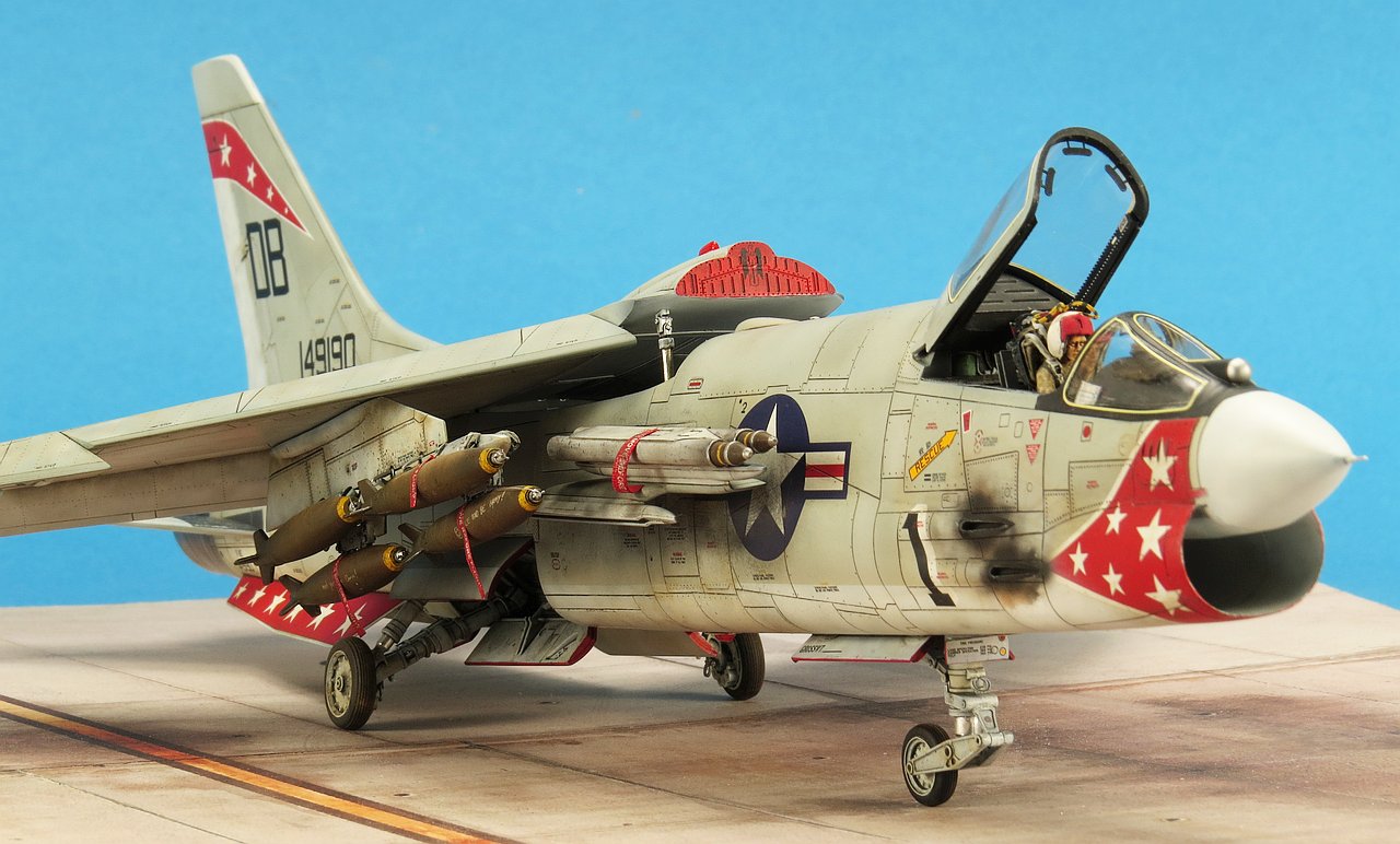 Build Guide Pt IV: Gary Finishes his Eduard 48th scale Vought F-8E Crusader 'Limited ...