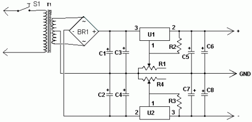 Dual Polarity Power Supply Circuit Diagram - The Circuit ionizer transormer dc power supply wiring diagram 