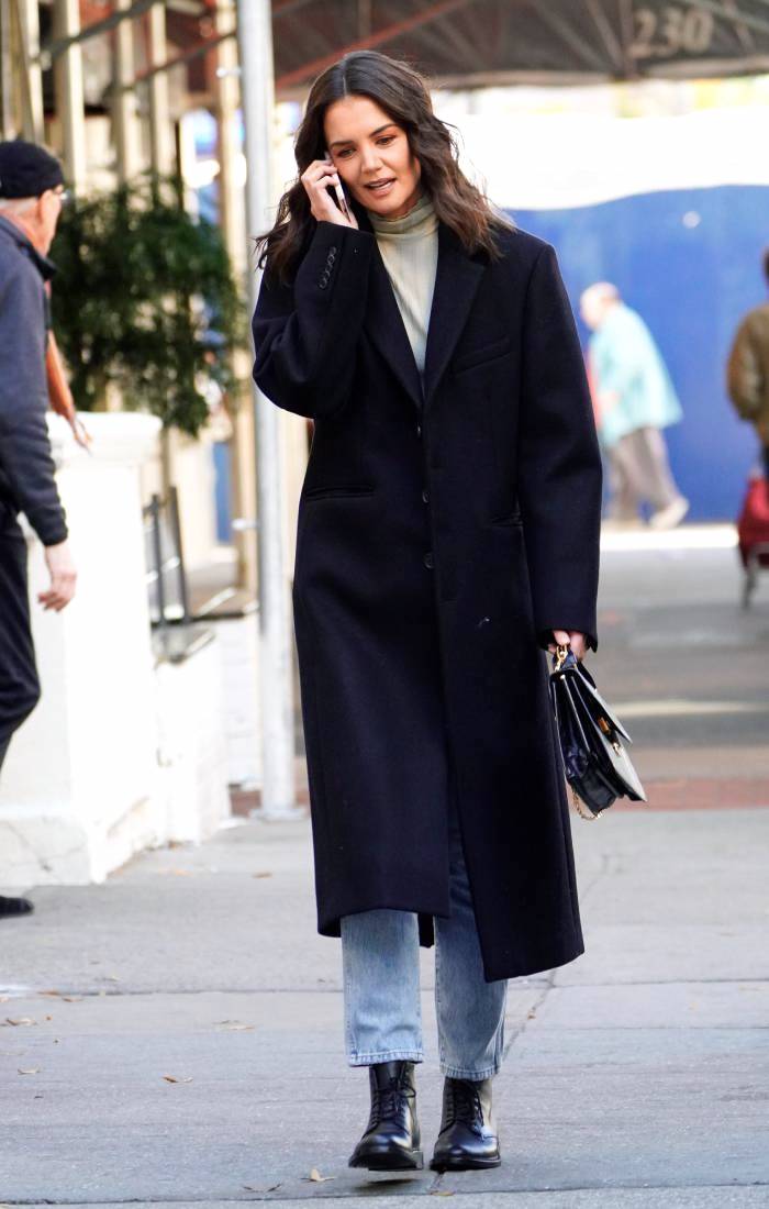 Katie Holmes Wore a Classic-Cool Fall Look We Love