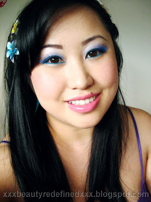 BeautyRedefined by Pang: FOTD - Mermaid Inspired Look with ELF Mineral ...