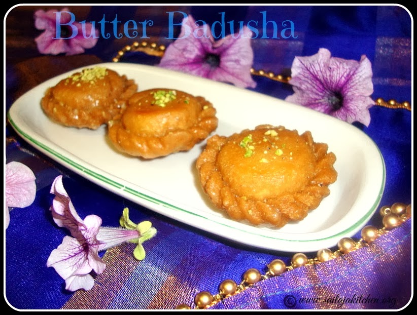 Butter Badhusha recipe,Badusha Recipe,Badhusha Recipe / Balushahi Recipe