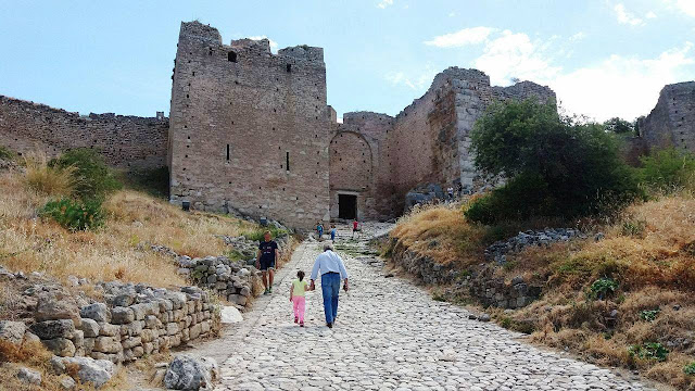 On the hard trek to the Fortress of Ancient Corinth Photo by Greeker than the Greeks On the hard trek to the Fortress of Ancient Corinth Photo by Greeker than the Greeks