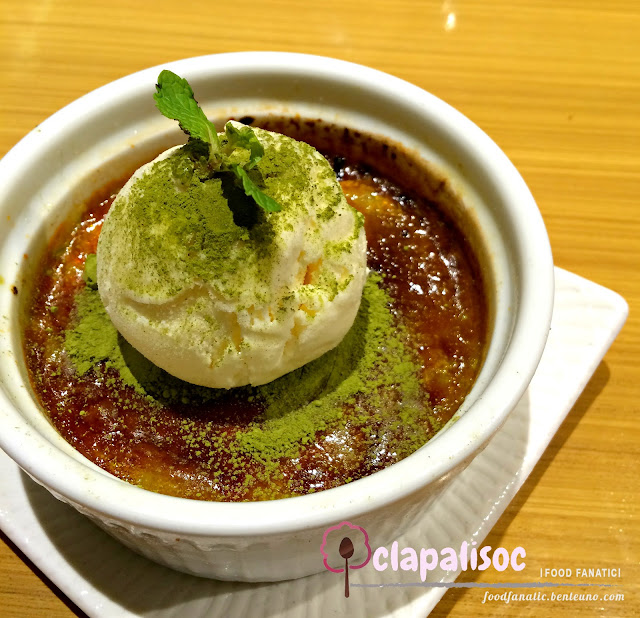 Ippudo Robinson's Place Matcha Creme Brulee