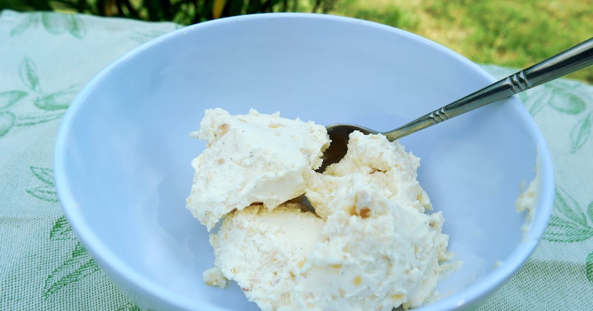 Genuss - immer & überall: Sahne-Eis mit Haselnusskrokant Genuss - immer & überall: Sahne-Eis mit Haselnusskrokant