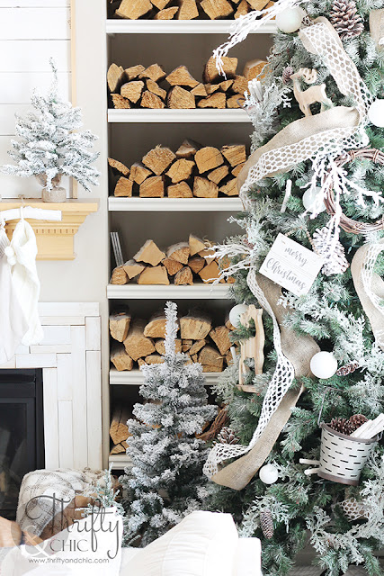 Elegant Woodland Christmas Tree Decor Ideas - Setting For Four Interiors