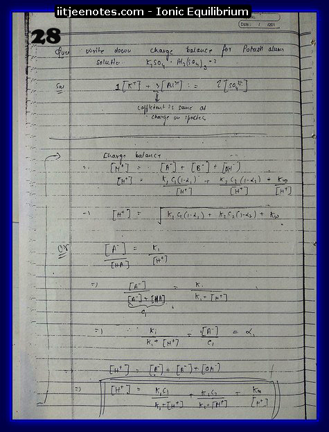 Ionic Equilibrium Notes12