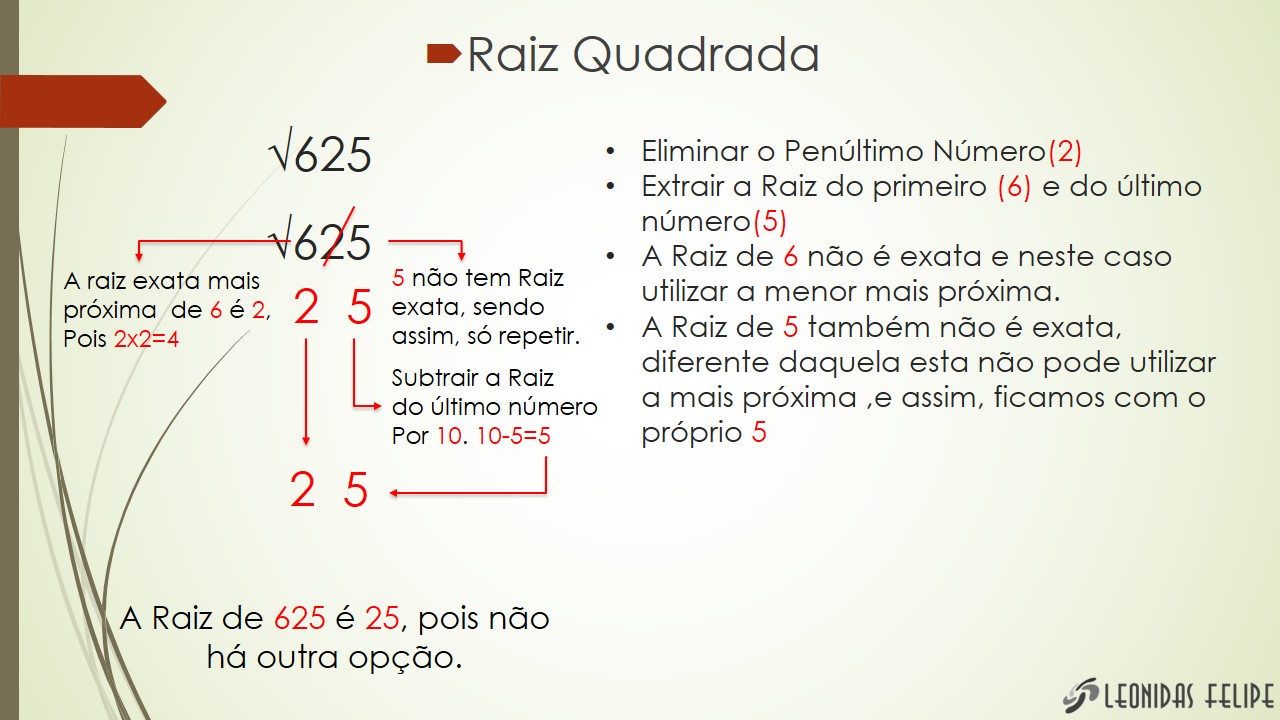 Como Descobrir a Raiz Quadrada de um Número?