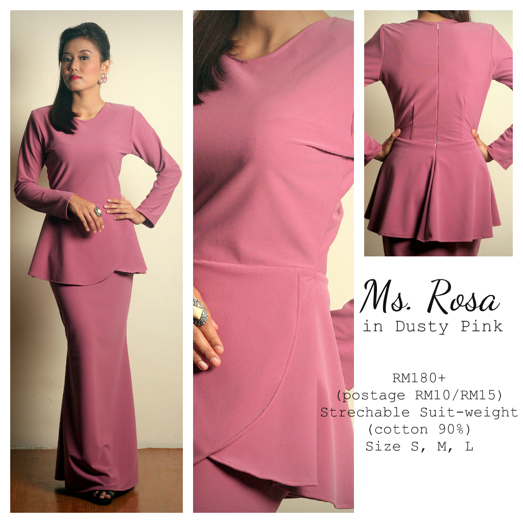 JueLiz Tailoring . Clothing: Peplum Kurung - Ms. Rosa
