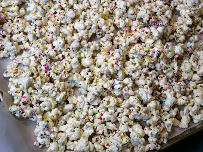 birthday cake popcorn