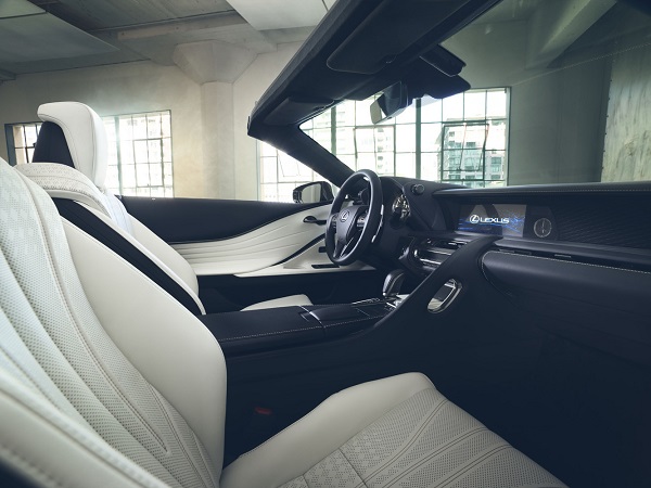 Lexus LC Convertible 2019 Interior