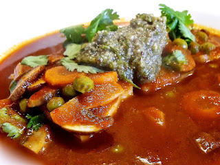 Haddock in Tomato Sauce with Sumac Pesto