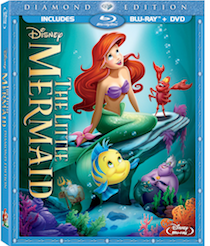 #Giveaway #LittleMermaid @DisneyPictures The Little Mermaid Diamond Edition Blu-Ray Combo Pack