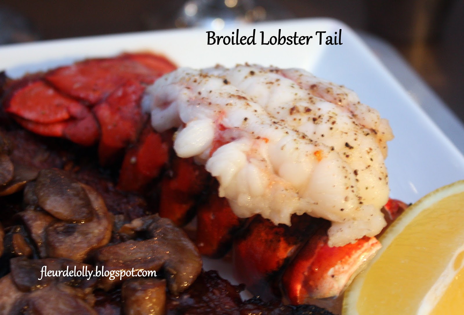 Fleur de Lolly Broiled Lobster Tails with Browned Butter