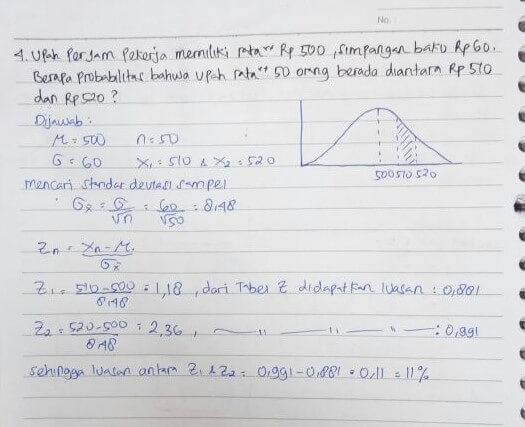 Contoh Soal Peta Kendali Atribut Dan Pembahasannya Sains Teknologi Dan Ekonomi Bisnis