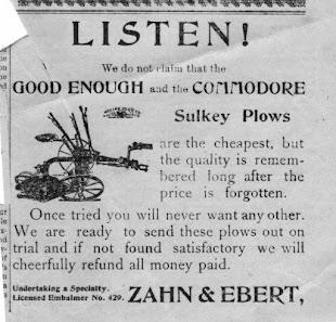 Zahn & Ebert 1903 Ad