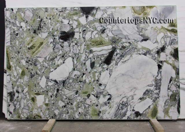 Amazonia Green Classic Marble Slab Polished NYC