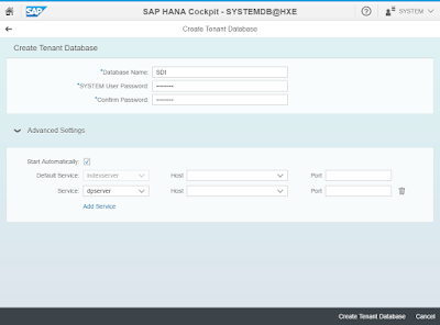 Enable Smart Data Integration on your HANA, express edition