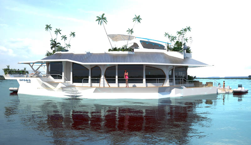 Orsos Islands - a luxury floating island Orsos Islands - a luxury floating island