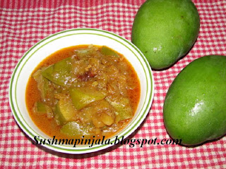 Mamidikaya Pulusu / Mango Curry