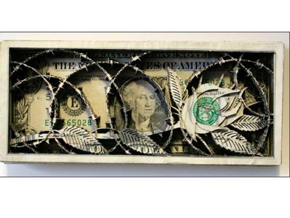 1 11 долларов. Картина из долларов. Доллар гравюра. "Однодолларовые купюры в рамке". 11 Долларов.