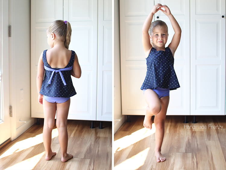 Classic Maillot Swimsuit Pattern: Sewn by Handmade Frenzy