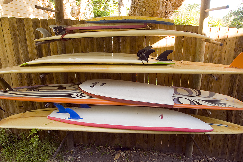 Wood Surf Surfboard Cutting Board Hawaii Tiki Luau Decor Totally Bamboo  Brand