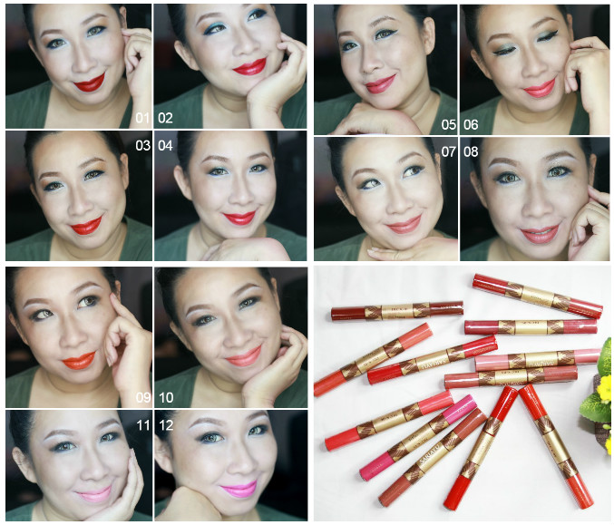 Sponsored Review Sariayu Duo Lip Color Complete Swatches sponsored review sariayu duo lip color complete swatches
