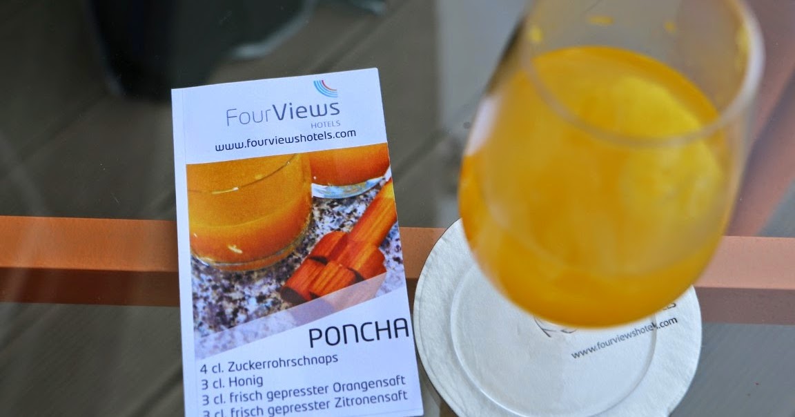 Süffiges Nationalgetränk Poncha Madeira- ein leckerer Cocktail Mix