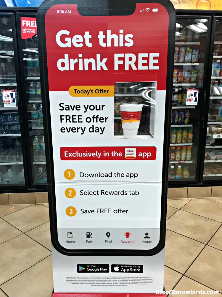 Life Of 2 Snowbirds Using Rewards Cards At Your Favorite Gas Station