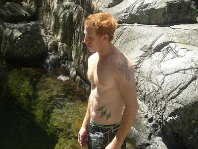 Red Headed Men: Outdoors Ginger Nathan!