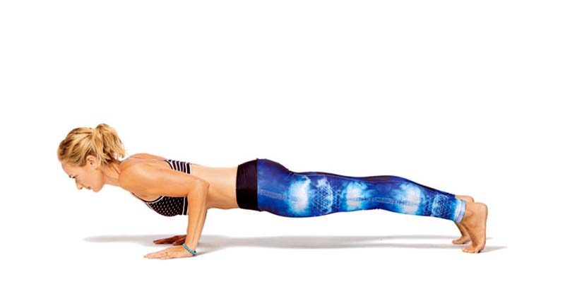 Chaturanga Dandasana or Low Plank