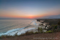 Tiket masuk dan Lokasi Pantai Ngrumput Gunung Kidul Yogyakarta