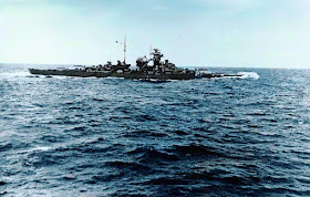 Battleship Bismarck color photos of World War II worldwartwo.filminspector.com