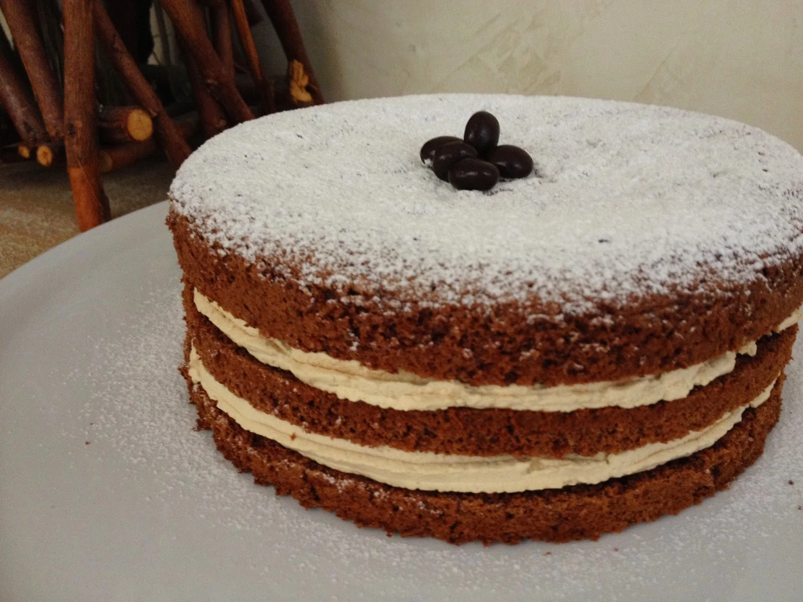 Gâteau aux noix et au mascarpone (sans gluten) - En-K de gourmandises