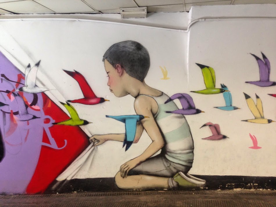 Seth Globepainter is currently in Rome, Italy where he just finished this new series of pieces in Rome, Italy.