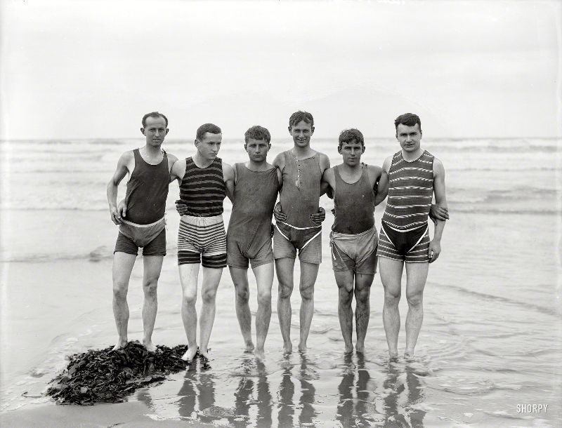 1920s mens bathing suit