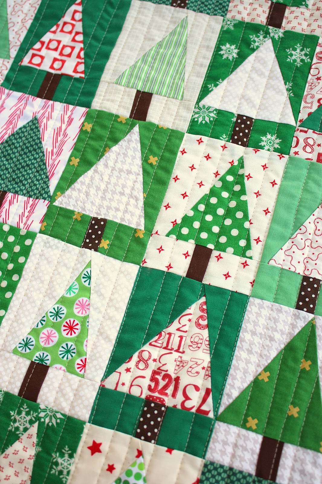 Patchwork Christmas Tree Quilt Blocks Tutorials Diary of a Quilter