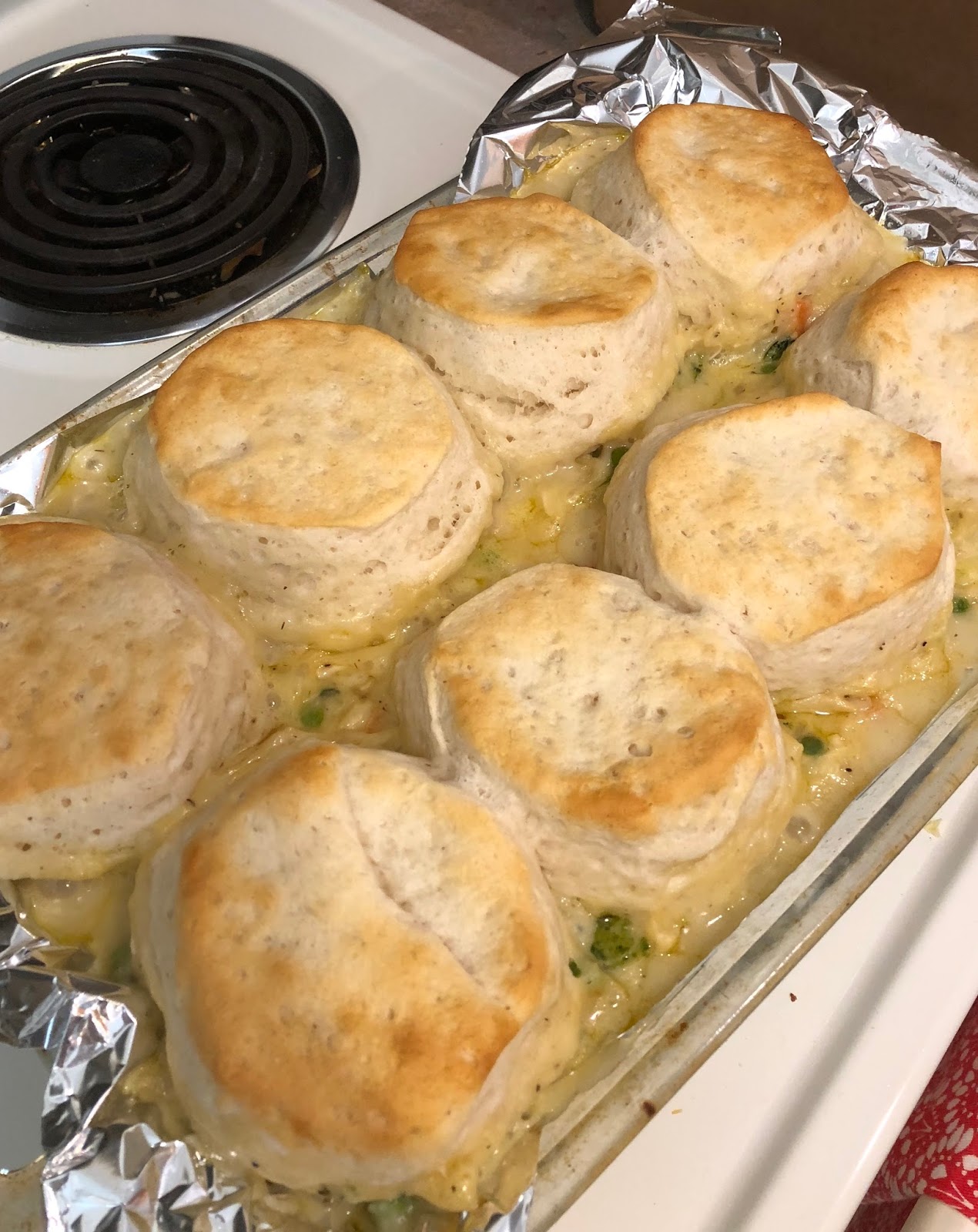 Easy Biscuit Chicken Pot Pie Carly's Kitchen