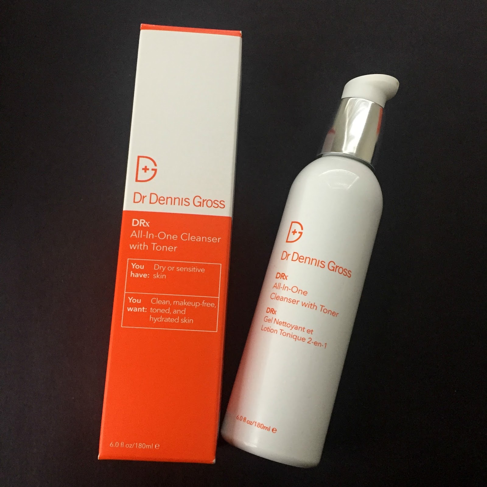 dr dennis gross cleanser and toner