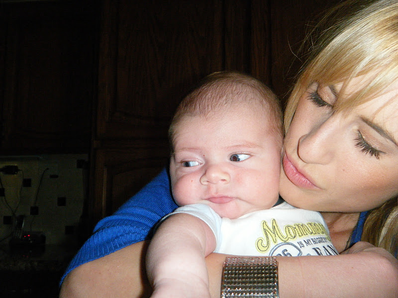 Life with Landon Playdates, Ceiling Fans and Baby Babbles! Oh My! My 8th week