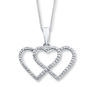 Triple Heart Necklace : Jewelry Gifts For Her